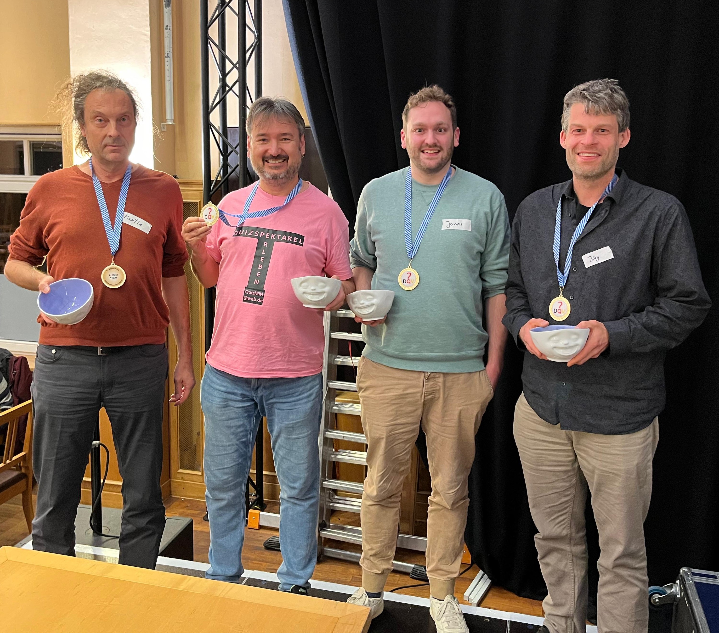 Bayerische Quizmeisterschaft Team 1. Platz